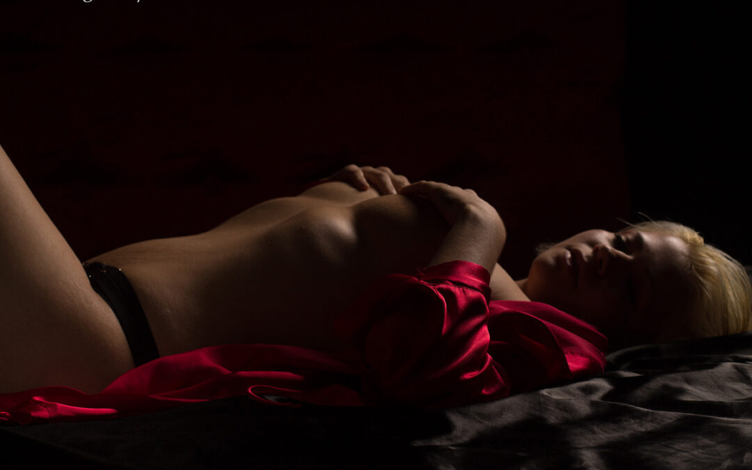 Alexis In Satin
